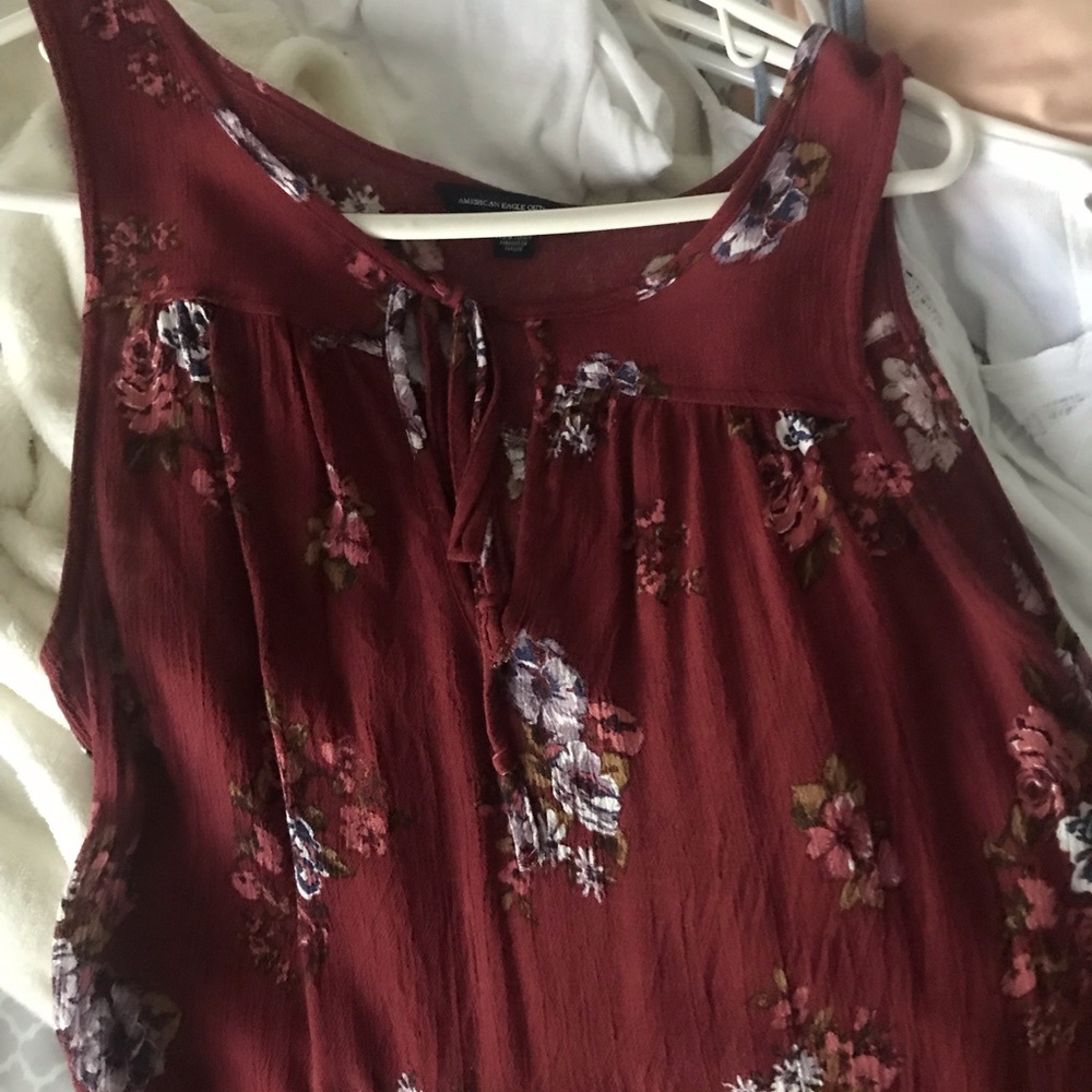 AEO Floral Tank